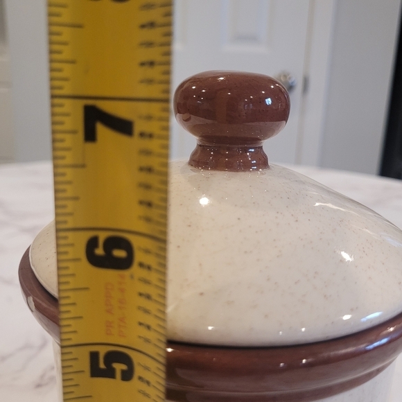 Vintage Tea Ceramic Canister with Lid Retro Kitchen Decor Storage - Picture 11 of 16